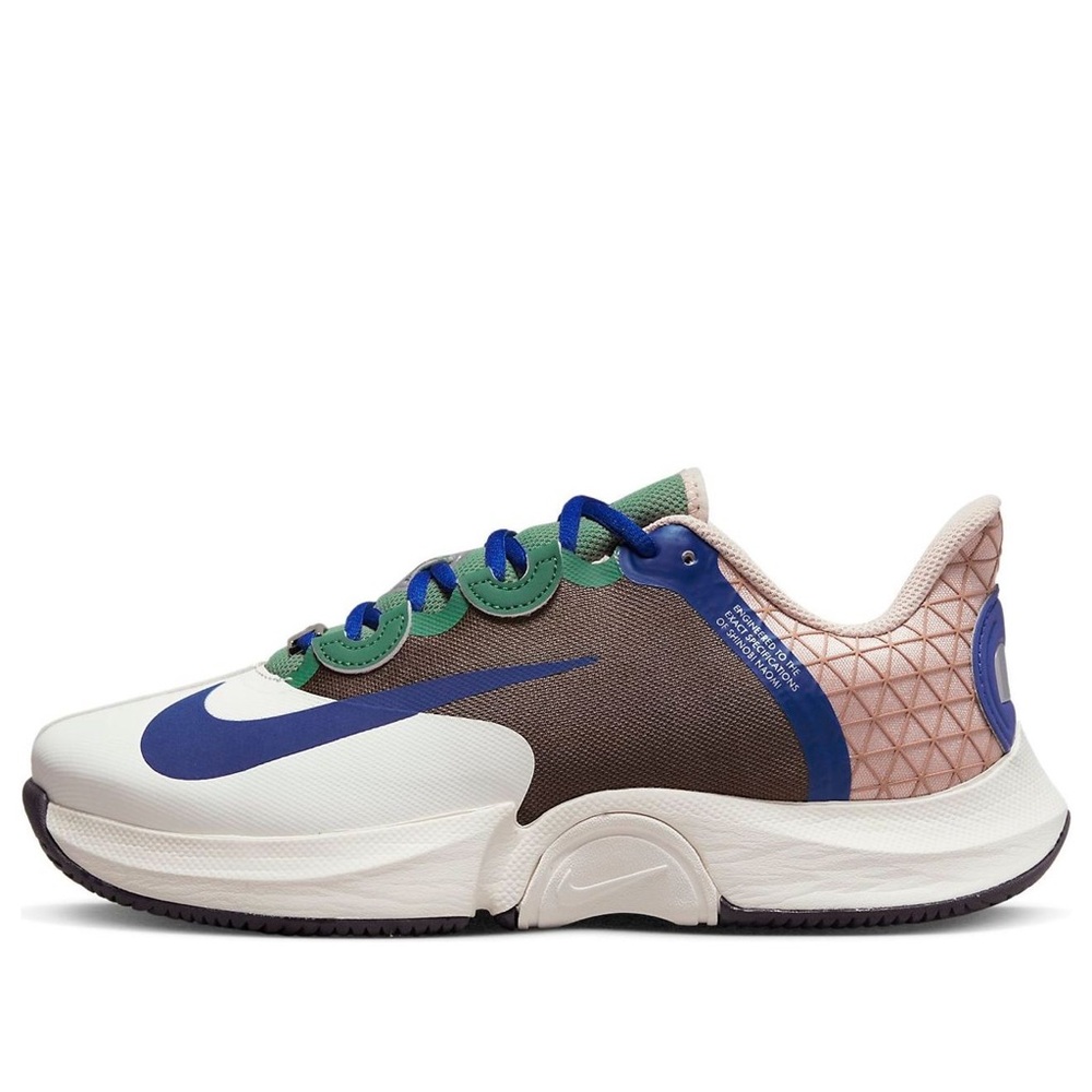 Nike Women's Athletic Shoes - White, Blue, Green, Brown